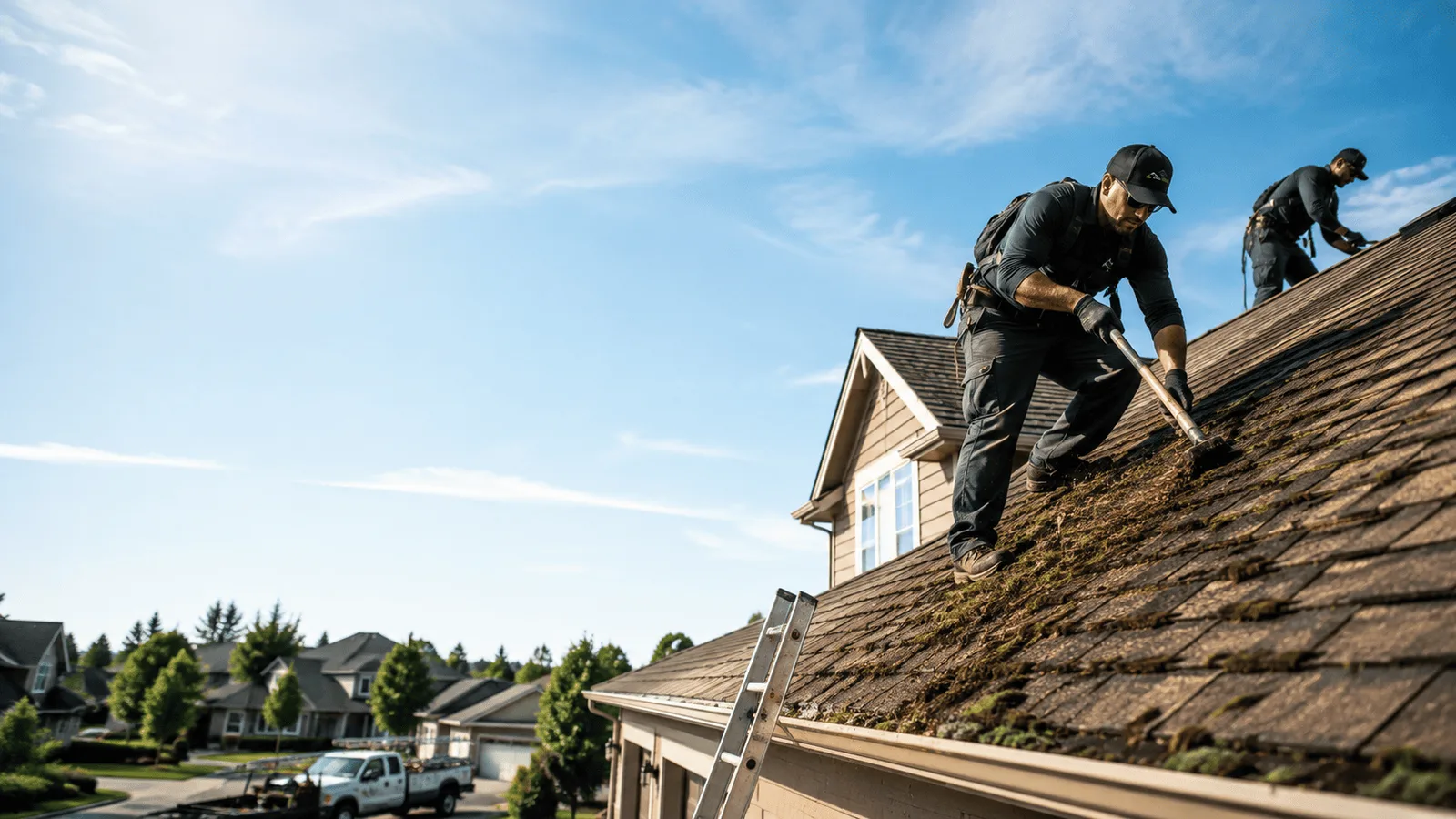 Roof Moss Removal in Bristol, IL near me